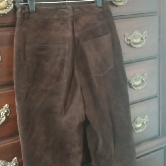 Vintage 100 Genuine Leather Pants - Picture 3 of 10